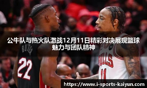 公牛队与热火队激战12月11日精彩对决展现篮球魅力与团队精神